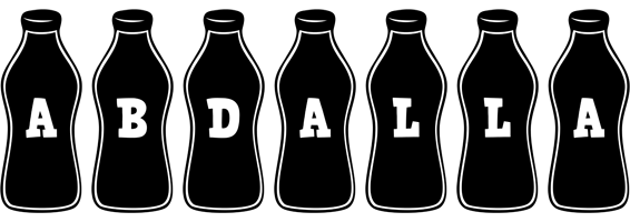 Abdalla bottle logo