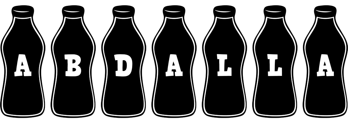 Abdalla bottle logo