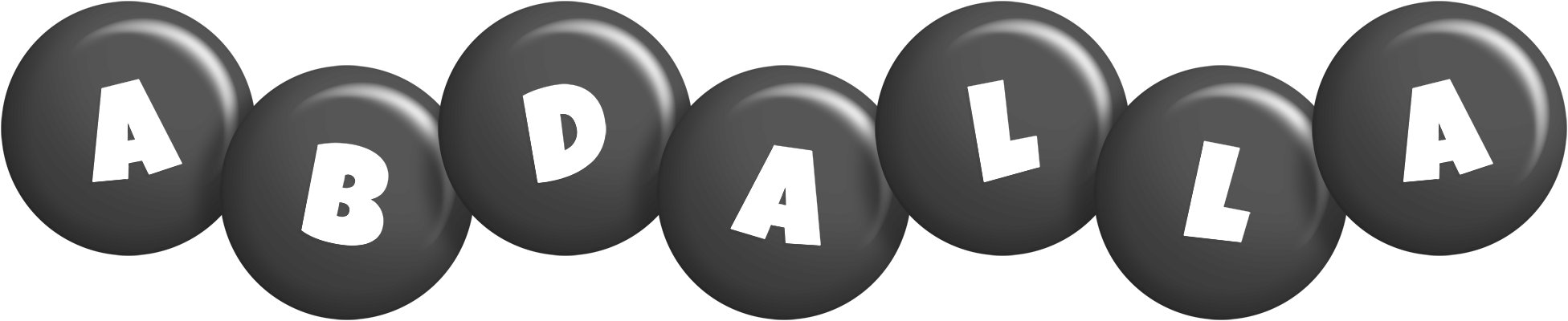Abdalla candy-black logo