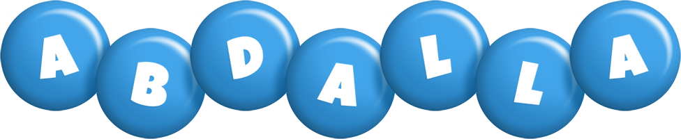 Abdalla candy-blue logo