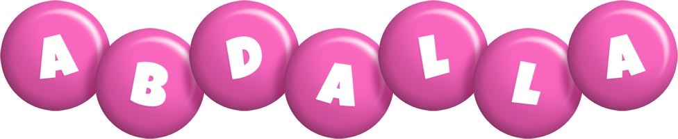 Abdalla candy-pink logo