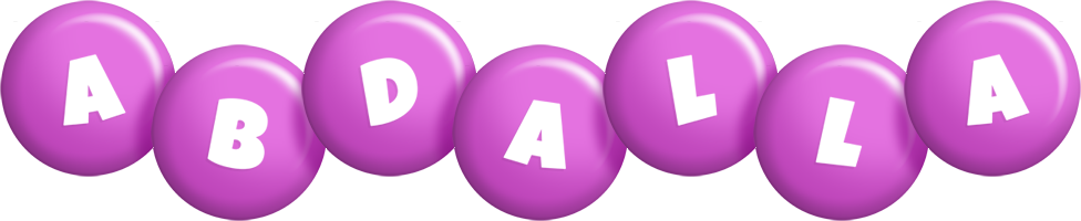 Abdalla candy-purple logo