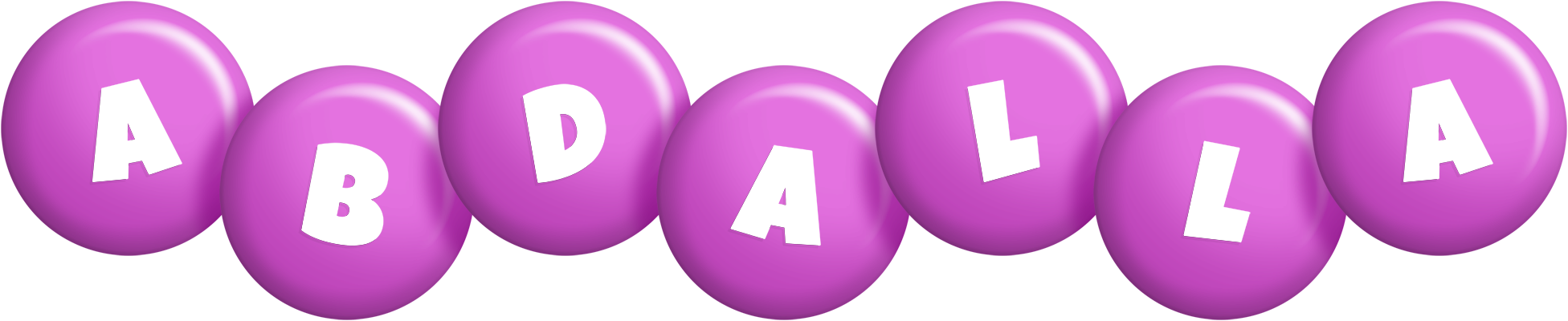 Abdalla candy-purple logo