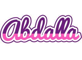 Abdalla cheerful logo