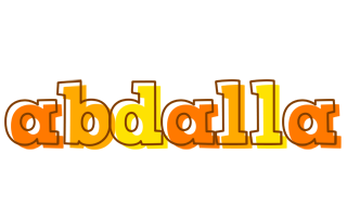 Abdalla desert logo