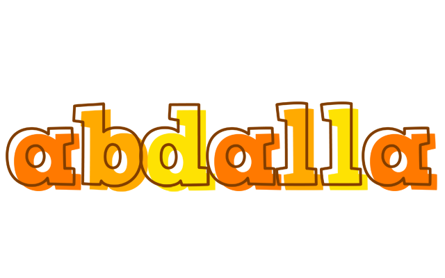 Abdalla desert logo