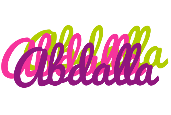 Abdalla flowers logo