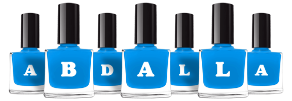 Abdalla glossy logo