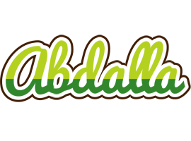 Abdalla golfing logo