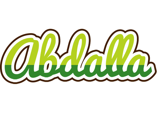 Abdalla golfing logo