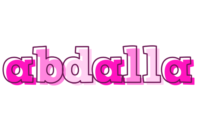 Abdalla hello logo