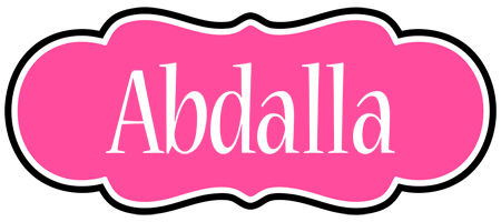 Abdalla invitation logo