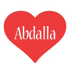 Abdalla love logo