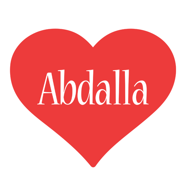 Abdalla love logo