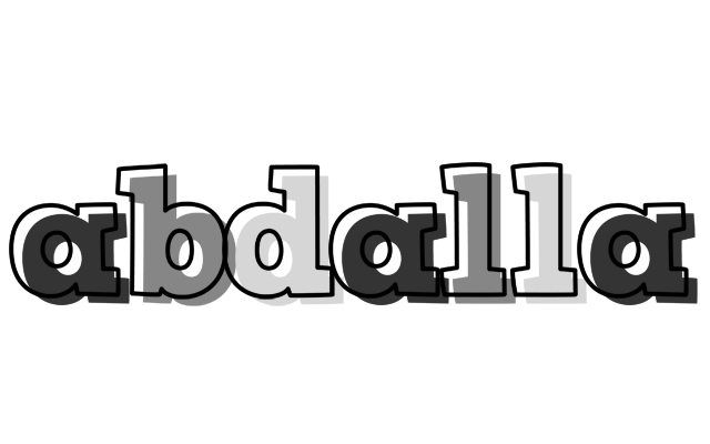 Abdalla night logo