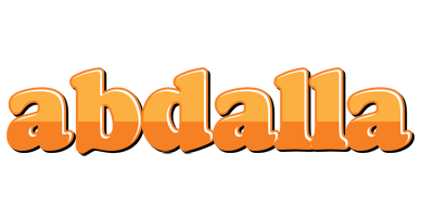 Abdalla orange logo