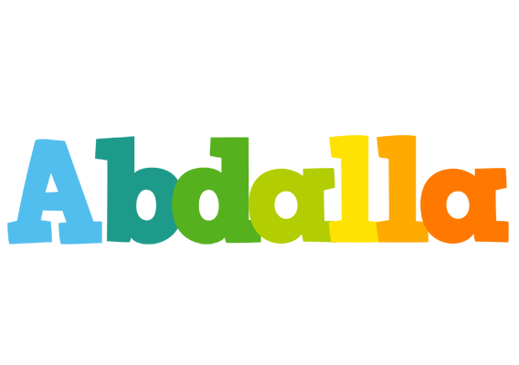 Abdalla rainbows logo