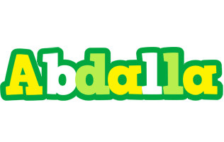 Abdalla soccer logo