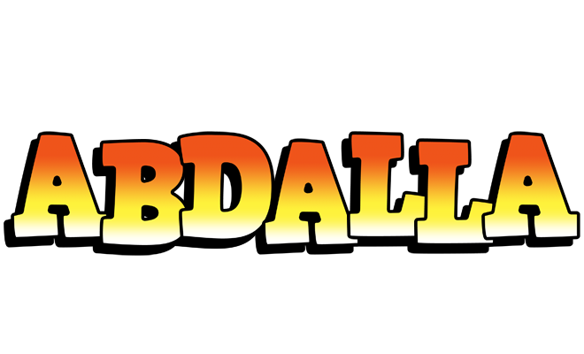 Abdalla sunset logo
