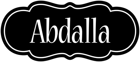 Abdalla welcome logo