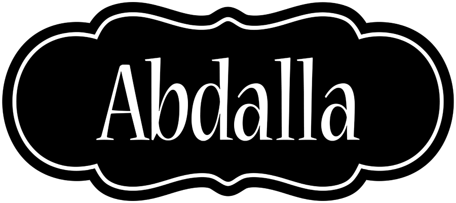 Abdalla welcome logo