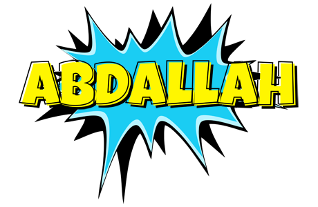 Abdallah amazing logo