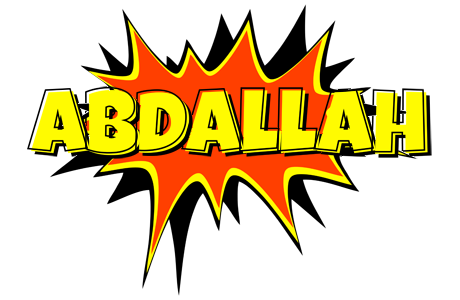 Abdallah bazinga logo