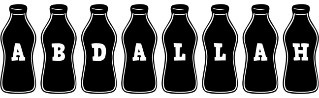 Abdallah bottle logo