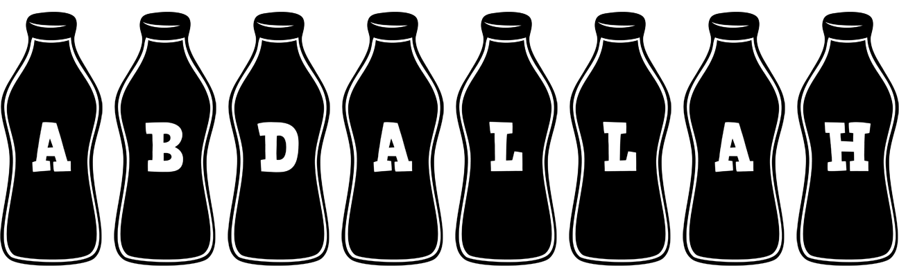 Abdallah bottle logo