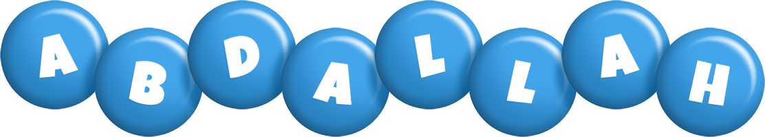 Abdallah candy-blue logo