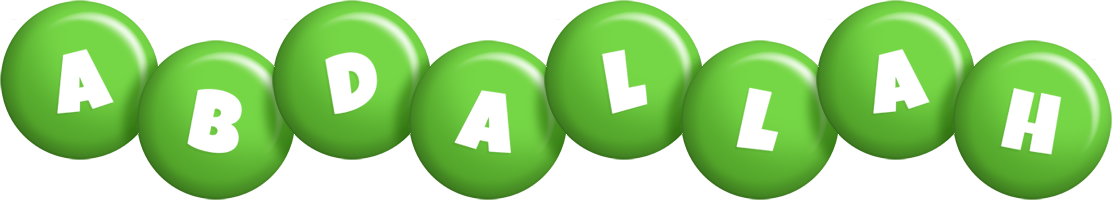 Abdallah candy-green logo