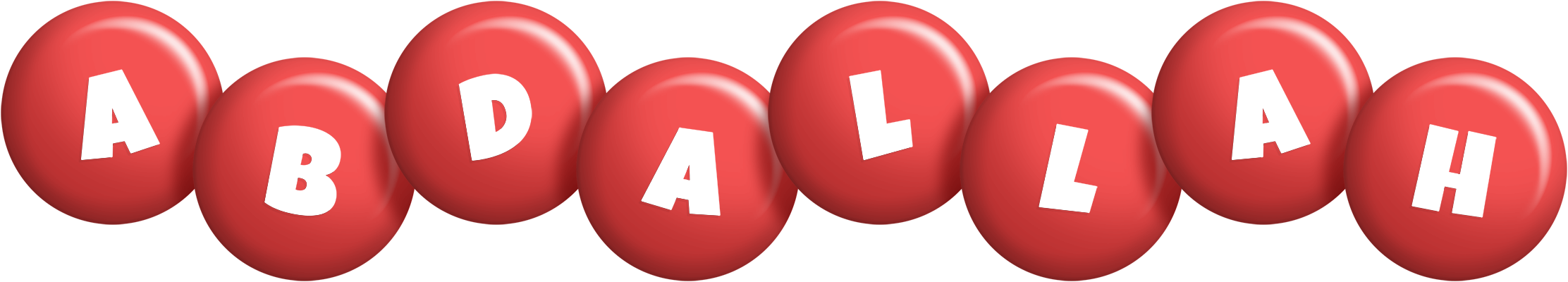 Abdallah candy-red logo