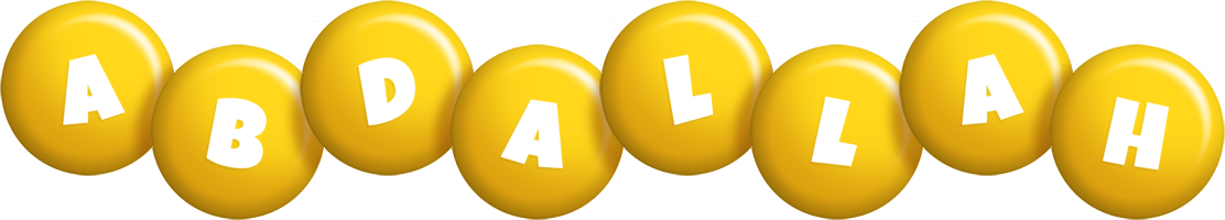 Abdallah candy-yellow logo