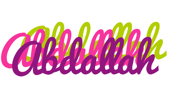 Abdallah flowers logo