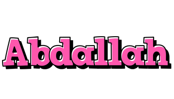 Abdallah girlish logo