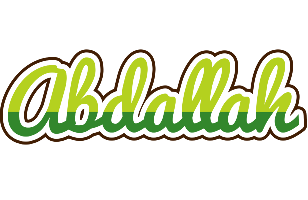Abdallah golfing logo