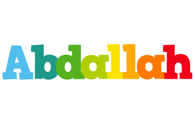 Abdallah rainbows logo
