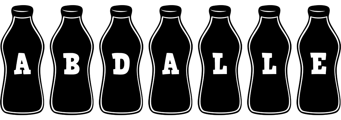 Abdalle bottle logo