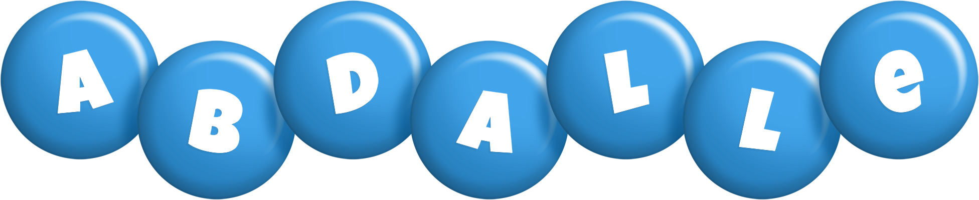 Abdalle candy-blue logo