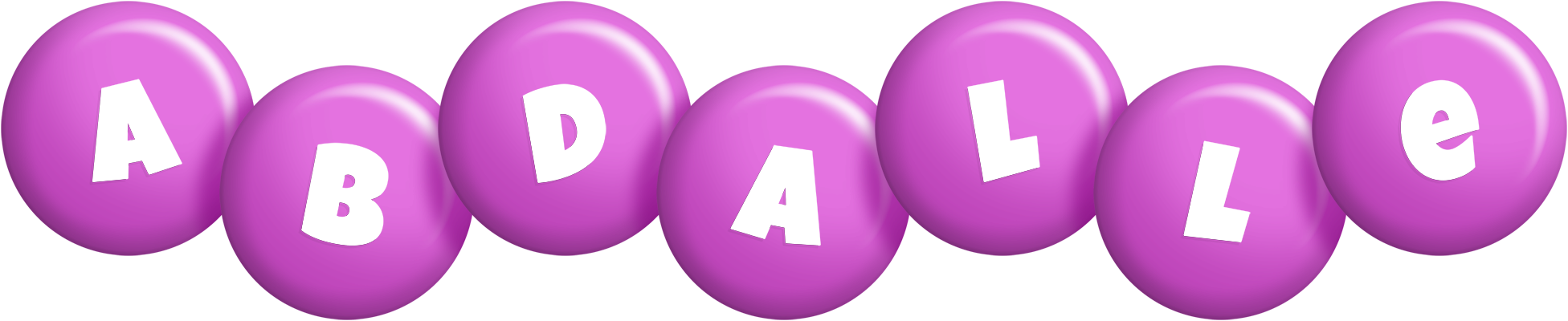 Abdalle candy-purple logo