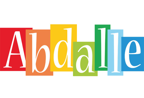 Abdalle colors logo