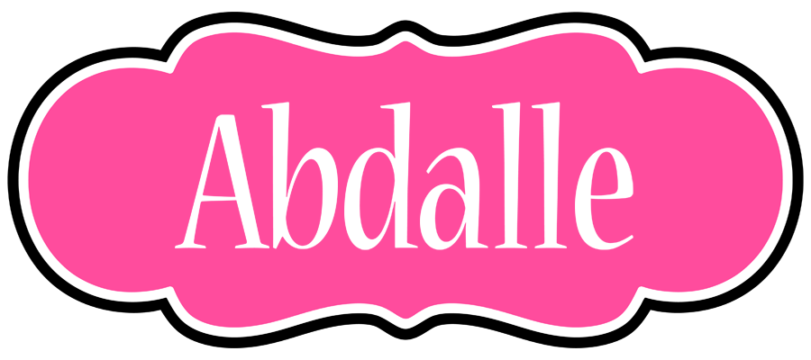 Abdalle invitation logo