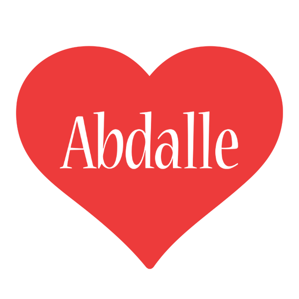 Abdalle love logo