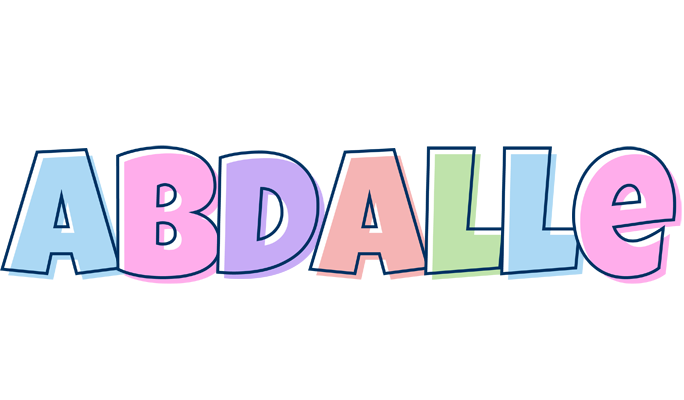Abdalle pastel logo