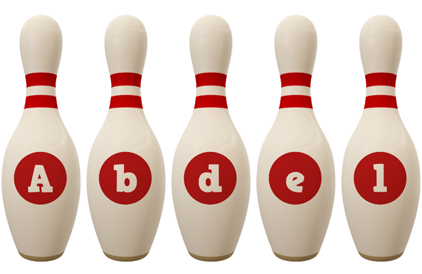 Abdel bowling-pin logo