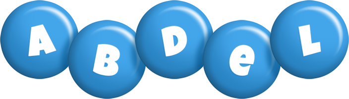 Abdel candy-blue logo