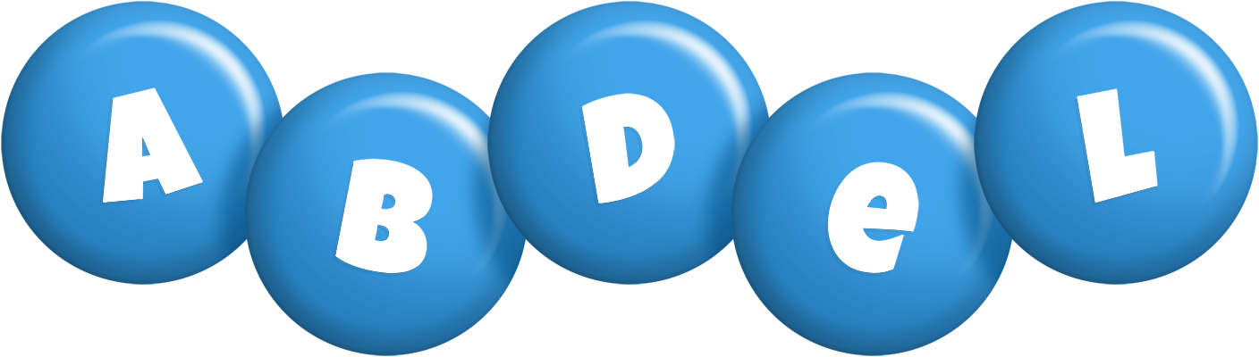 Abdel candy-blue logo