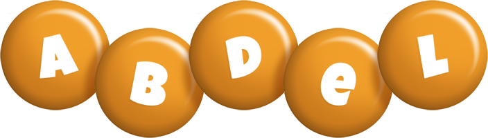 Abdel candy-orange logo