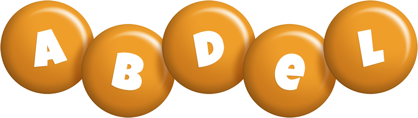 Abdel candy-orange logo