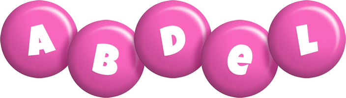 Abdel candy-pink logo